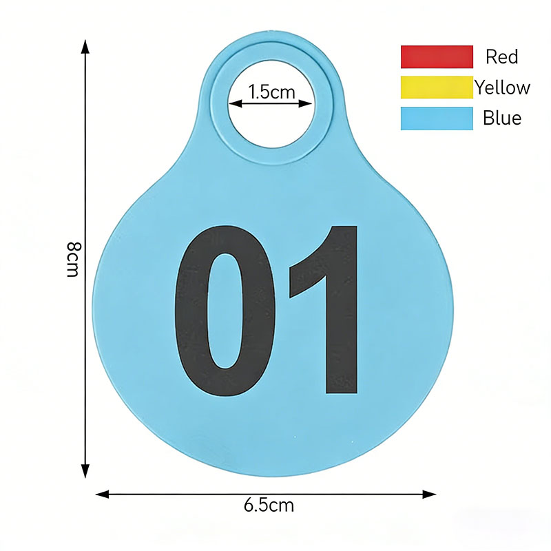 Livestock Ear Tag - 50 Pezzi Etichette Auricolari in TPU