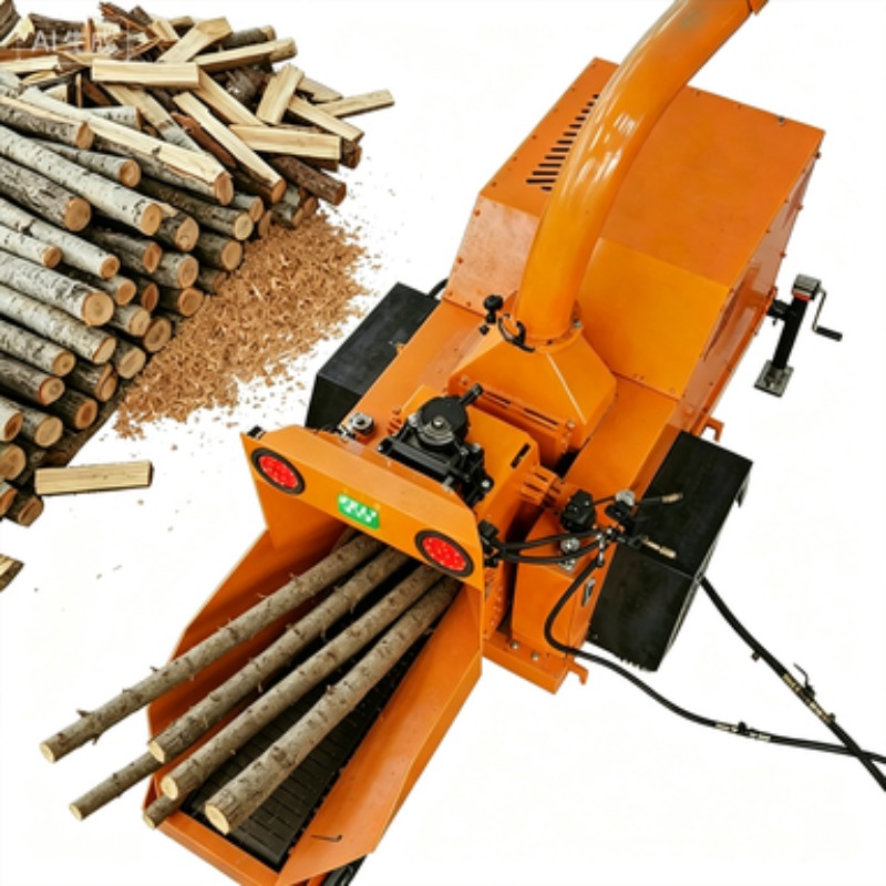 Agriculture Farming Services - Trituratore Elettrico per Legno Personalizzato, Silenzioso,