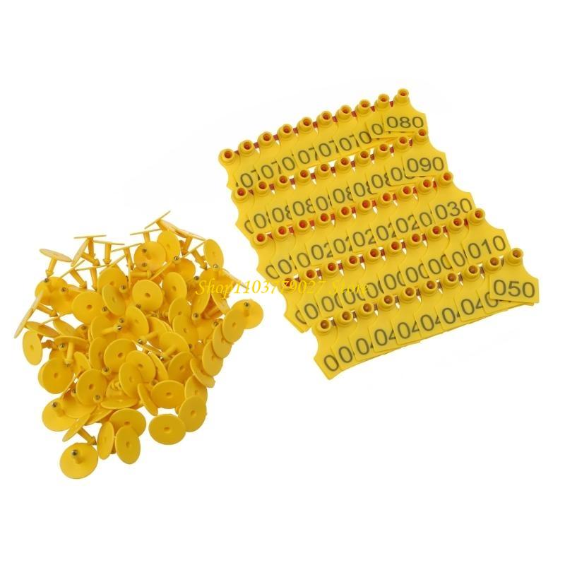 C4DF 001-100 Numero Etichette  - Livestock Ear Tag recensione e prezzo