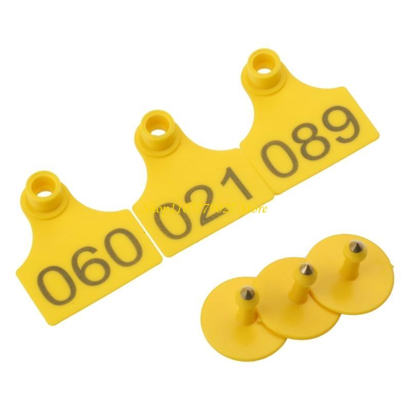 C4DF 001-100 Numero Etichette  - Livestock Ear Tag recensione e prezzo