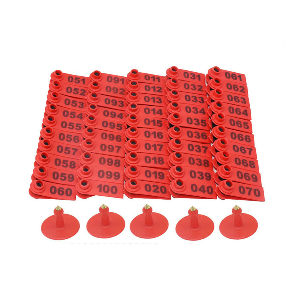 N. 001-100 marchi auricolari p - Livestock Ear Tag recensione e prezzo